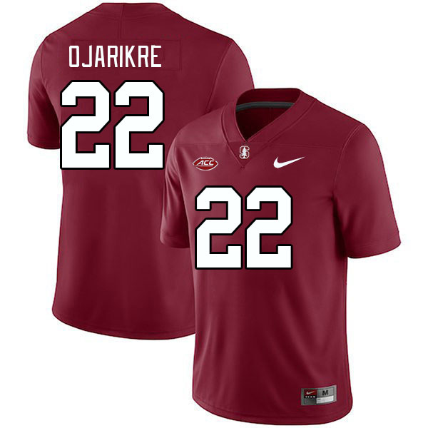 Men #22 Che Ojarikre Stanford Cardinal 2024 ACC Conference College Football Jerseys Stitched-Cardina